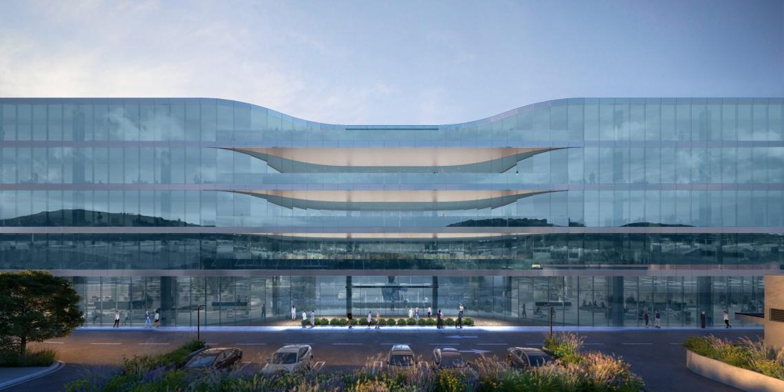 Here's the new office building planned at 5868 Jefferson in